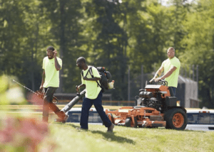 goodnatured, hardworking landscape crew